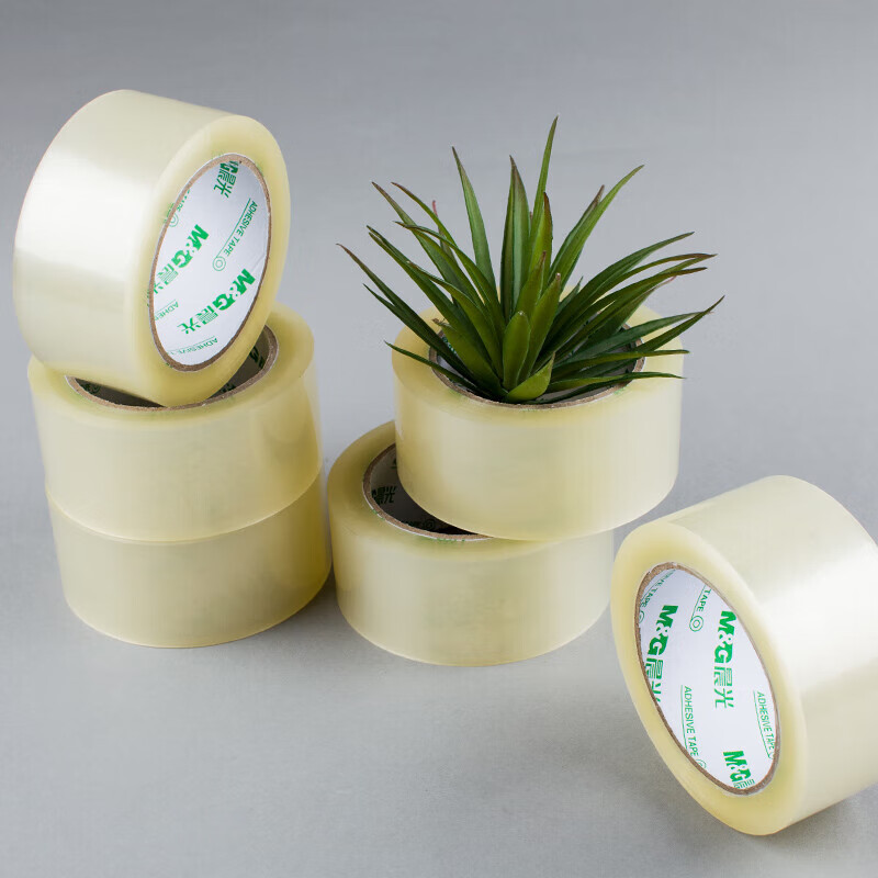 晨光(M&G)封箱胶带普惠普透48mm*60y6卷AJD95783高清大图