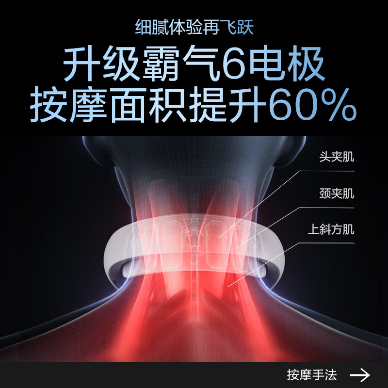 SKG K5-2尊贵款 颈椎按摩仪 104g(单位:台)云镜白高清大图