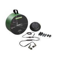 SHURE/舒尔AONIC3耳机 入耳式通用男女生有线隔音耳机高音质耳塞 黑色