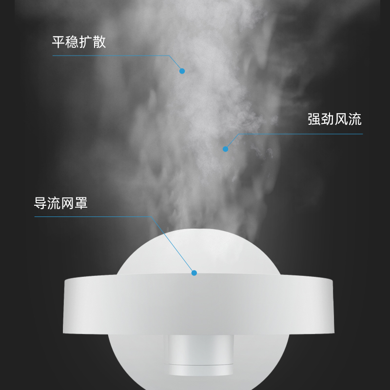 北美电器（ACA）电风扇 办公室桌面便携小型台式家用直流空气循环电扇台扇