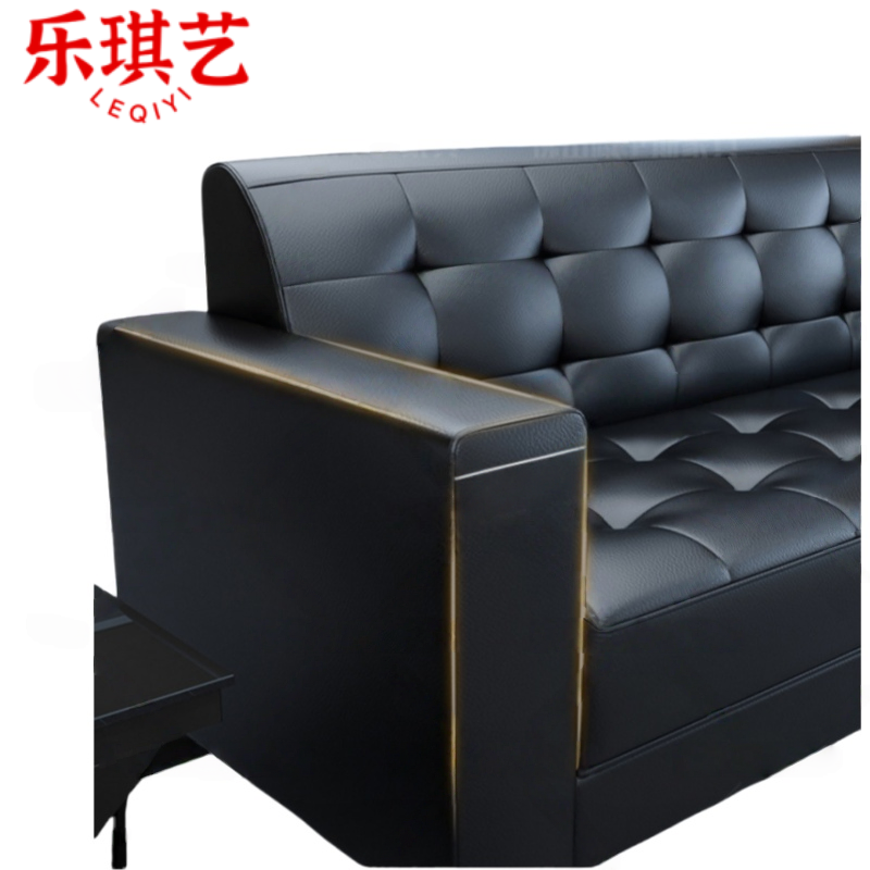 乐琪艺商务沙发单人张高清大图