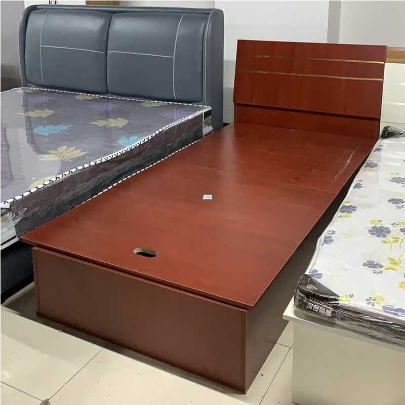 企来单人床板式床 1000*2000*400mm 张高清大图