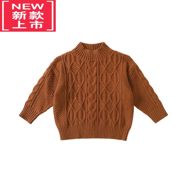 可莉允男童加厚麻花毛衣冬装秋冬款针织衫婴儿童装宝宝小童保暖潮图片