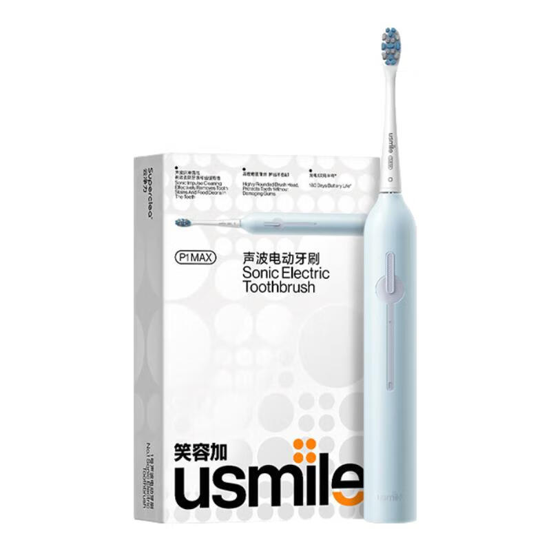 usmile电动牙刷P1 MAX精灵蓝 单位:个