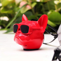 Jarre Aerobull Nano斗牛犬无线蓝牙便携音响 重低音HiFi狗头音箱 亮红色
