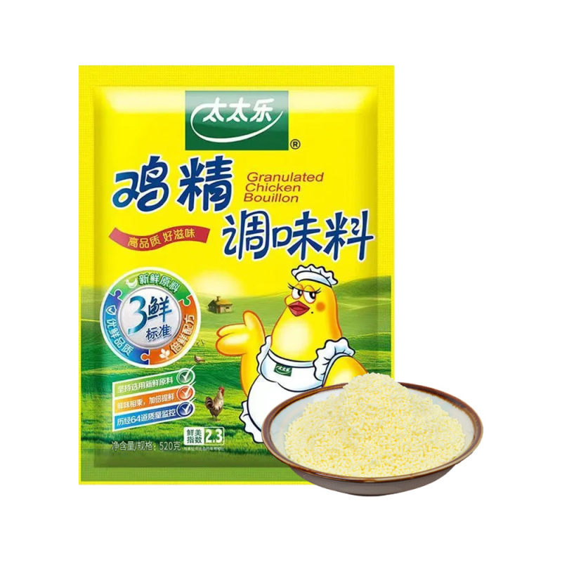 太太乐三鲜鸡精 厨房炒菜煲汤提鲜增味味精商用家用调味品 520g*2