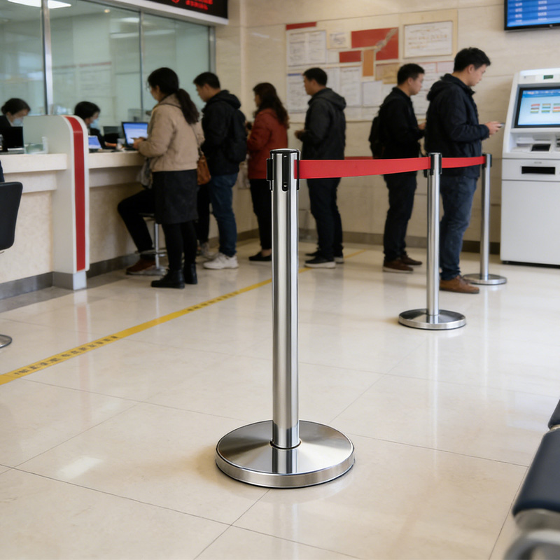 斯赞 不锈钢隔离伸缩带 2米线 个高清大图