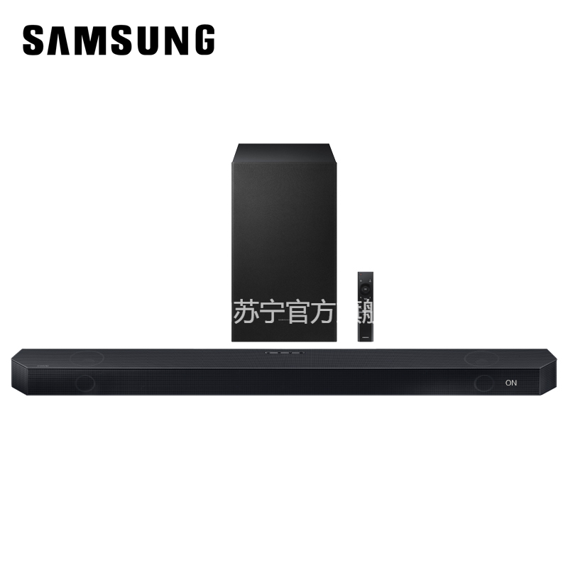 三星SAMSUNG HW-Q700C+SWA-9500S套装 物理5.1.4CH 杜比全景声回音壁家庭影院 音响
