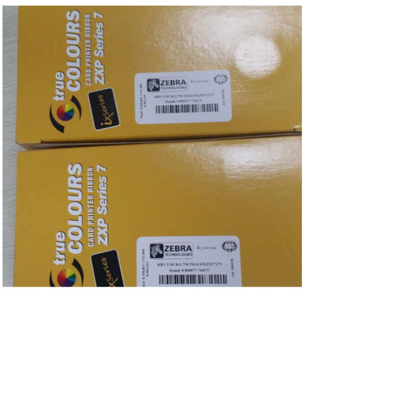 斑马(ZEBRA)ZXP Series7证卡打印机用彩色色带 800077-742CN 全格彩色带
