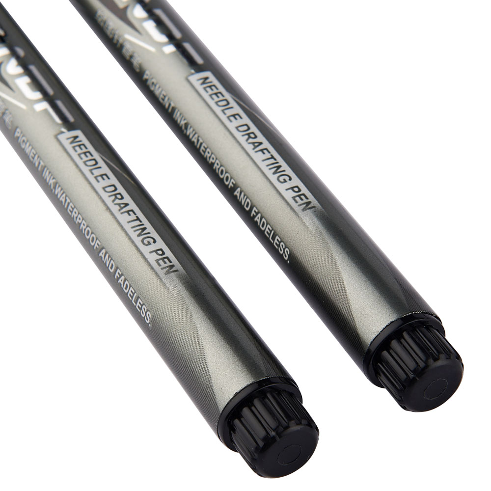 宝克(baoke)针管笔BK1100极细勾线笔简笔画漫画设计绘图笔草图笔描图描边笔0.05mm 单支高清大图