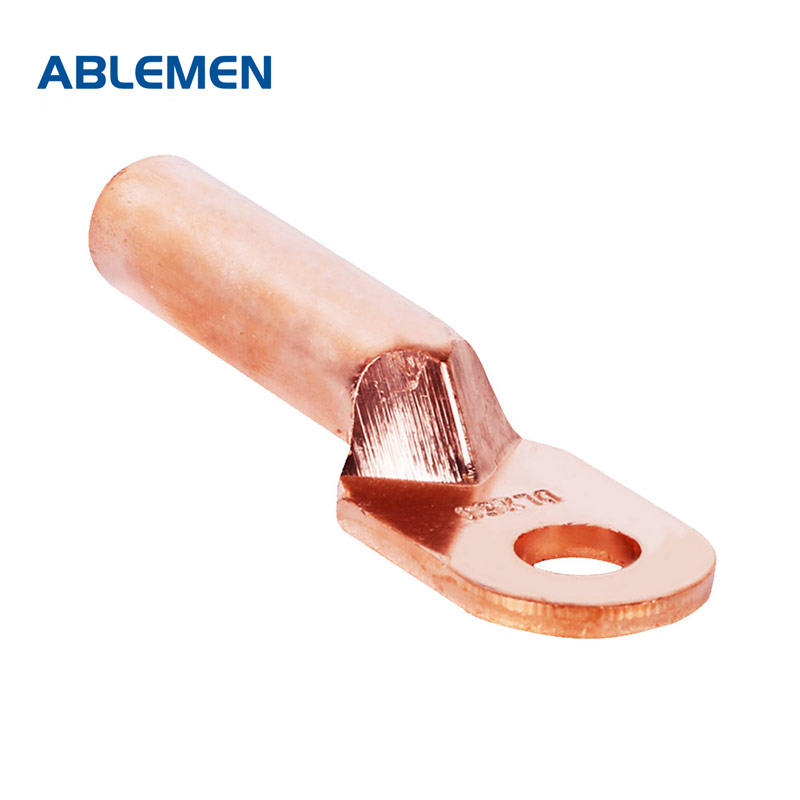 ablemen铜鼻子dt铜接线端子纯紫铜闭口线耳铜鼻子整包出售dt16mm21包