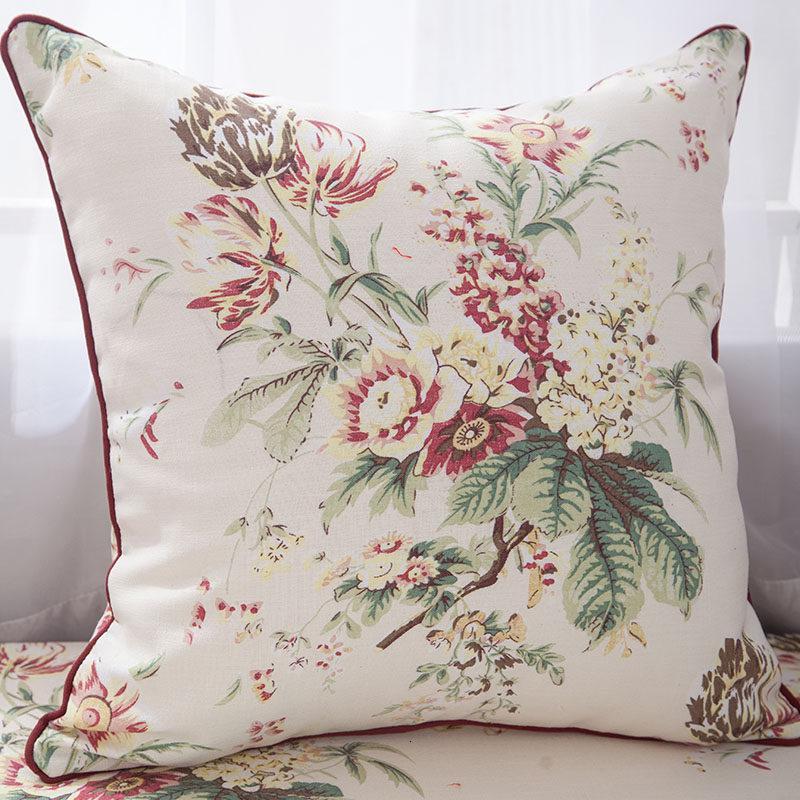 定制#配套飘窗垫#窗台垫#榻榻米 花1号圆蒲团40*40*5