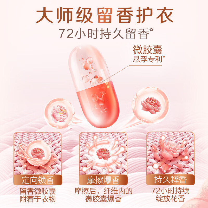 立白大师香氛洗衣液9.4斤 柔顺护衣 香味持久72h 洗衣香水高清大图