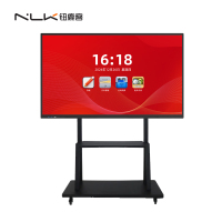 钮鹿客/NEWCLOD YZ98 98英寸教学会议平板触摸一体机4K高清 双系统 I7/8G/256G 带移动支架