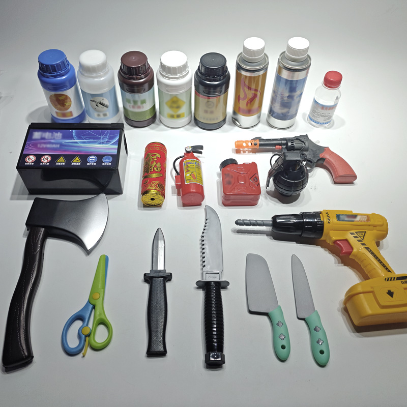 斯赞 禁限物品仿真道具标识 SZ1007 套高清大图
