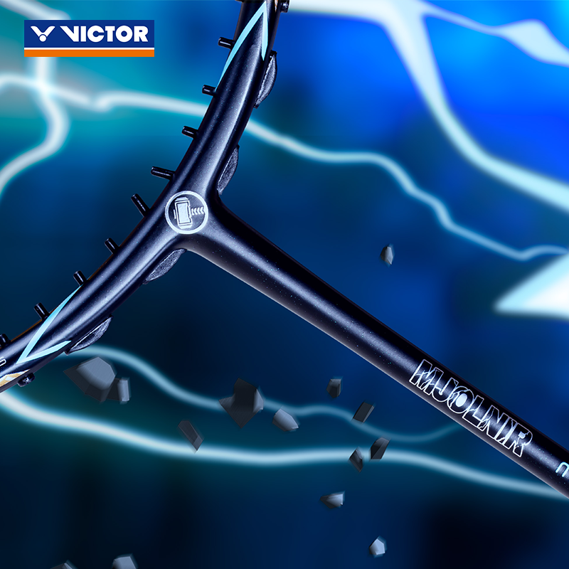 VICTOR/威克多 羽毛球单拍 漫威雷神之锤限定款MJOLNIR METALLIC
