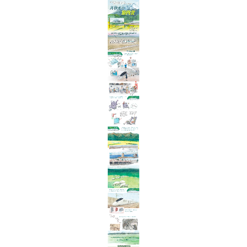 正版新书]坐着高铁去新疆贝贝熊童书馆9787559031518高清大图