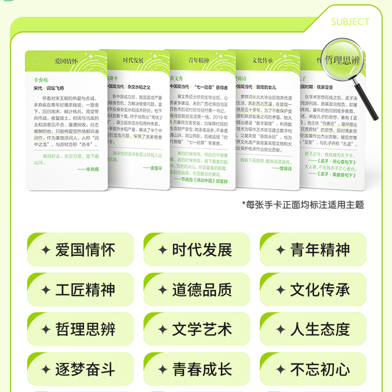 [4盒]论点+高考万能名句+万用+点睛名词 高中通用 [正版]2024版名人名言素材手卡初中高中语文考试作文满分素材 高