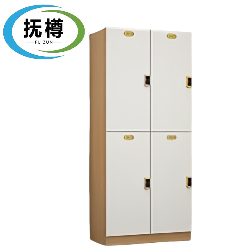 抚樽 更衣柜 2层4门80*40*180cm 个高清大图
