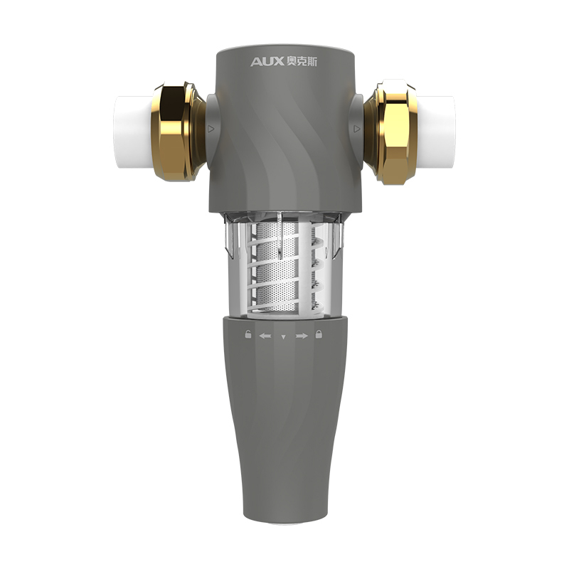 奥克斯Q1前置过滤器反冲洗免拆家用6T/h自来水全屋大流量中央净水器滤网管道滤水器(不包含安装)