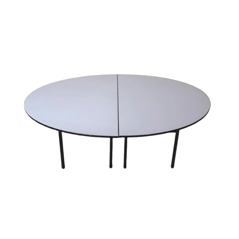 金佑莱餐桌(可定制)个(1.5米圆桌+0.9米转盘 含桌架)高清大图