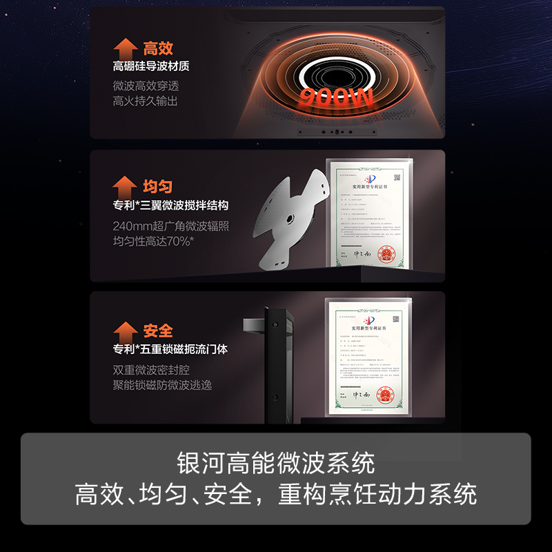 方太(FOTILE)嵌入式蒸烤箱一体机家用 微蒸烤炸四合一 悬浮星空屏 智能蒸箱烤箱空气炸锅微波炉03-G2高清大图