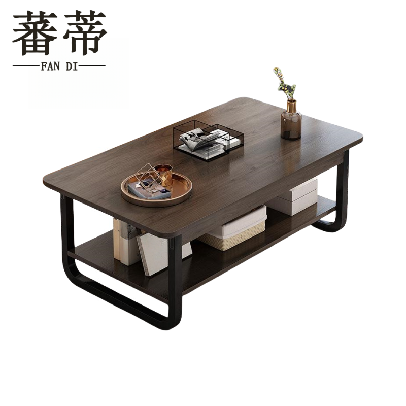 蕃蒂双层茶几高清大图