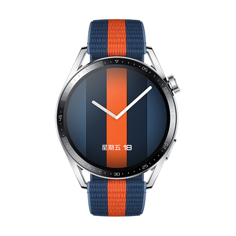 华为HUAWEI WATCH GT 3 JPT-B29(蓝橙编织表带) 46mm华为手表