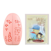 自发热暖手蛋冬季迷你便携暖手宝替换芯可爱暖宝宝毛绒暖手器学生A1918苏宁极物