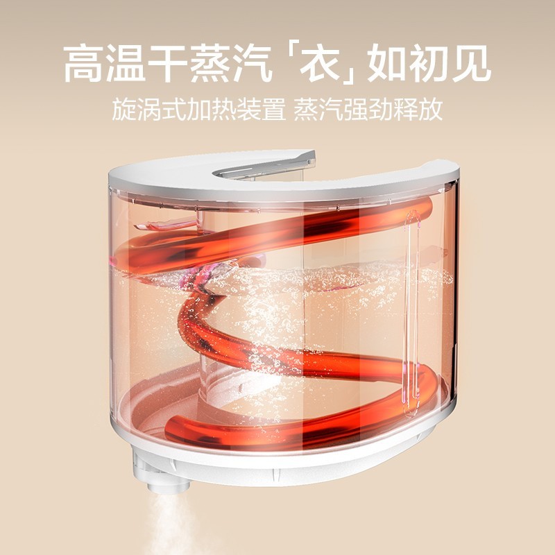 苏泊尔手持挂烫机1800W三档调温1400ML大水箱防干烧立式熨烫板设计轻便家用高清大图