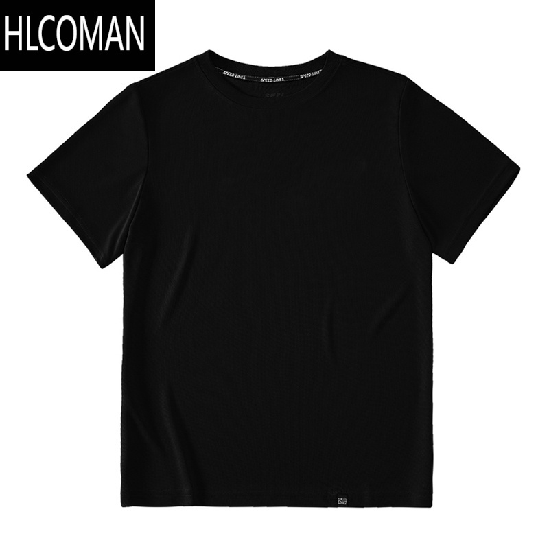 HLCOMAN速干运动T恤男篮球投篮训练服短袖宽松透气百搭跑步健身田径半袖T