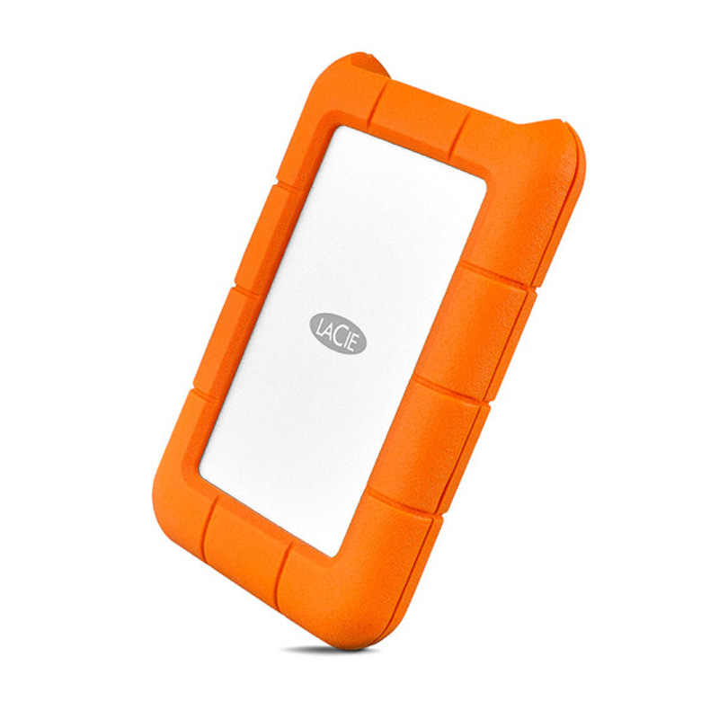 雷孜LaCie 1TB Type-C/USB3.1 移动硬盘 Rugged 2.5英寸 便携三防 STFR1000800