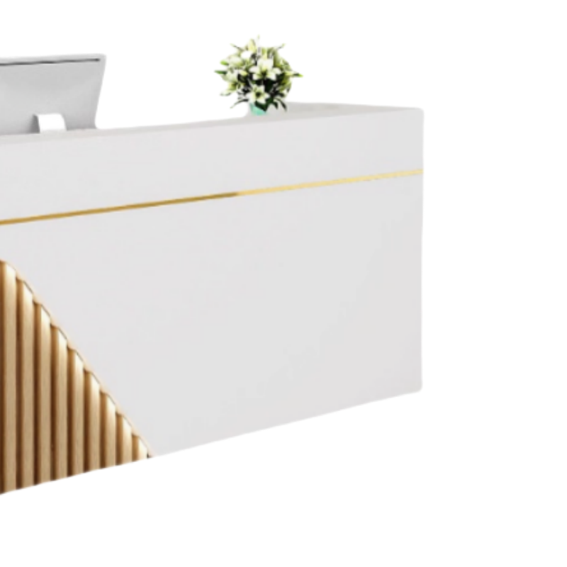 鑫龙都 前台桌接待桌高清大图