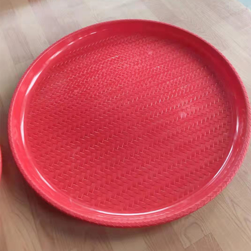 筛子小孔 直径48cm 孔径2.3mm 深6cm 塑料筛子圆形簸箕筛土漏盆筛米家用簸箕晾晒干货花椒筛子有孔米筛