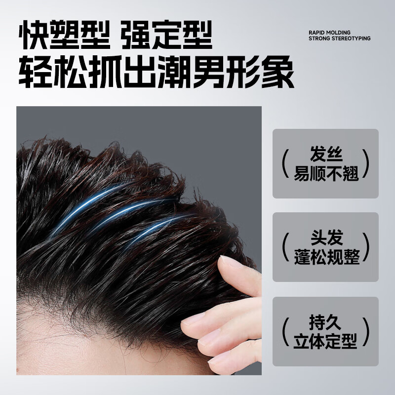 左颜右色 立体纹理发蜡 50g BJDT高清大图