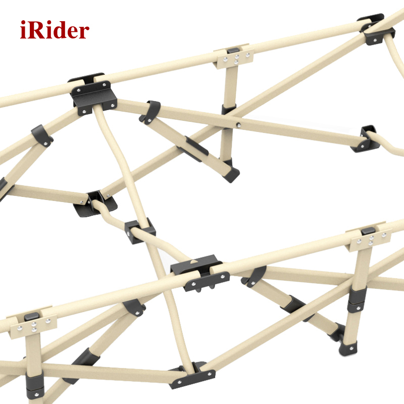 iRider IR1049 午休办公室午睡户外牛津布行军简易便携陪护单人折叠床