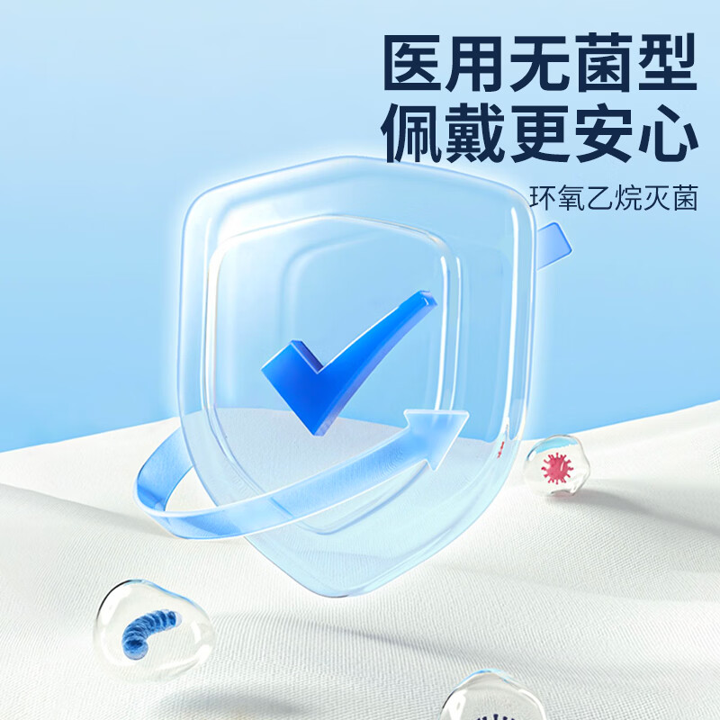海氏海诺一次性医用外科口罩灭菌级医用独立包装口罩夏季薄款防尘50只高清大图