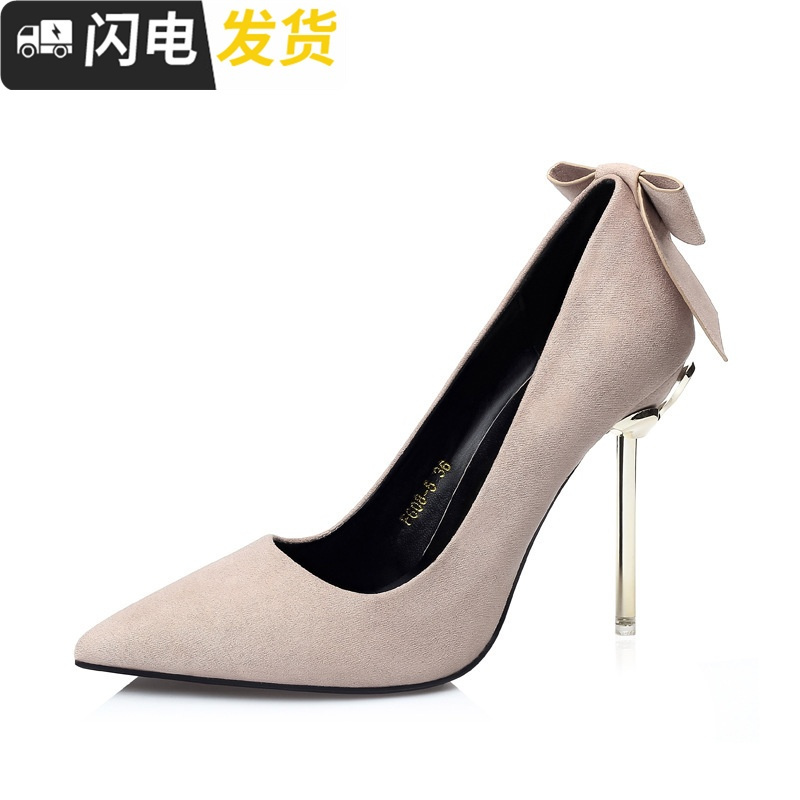 礼服高跟鞋女百搭大学生细跟9cm宴会年会晚会优雅配晚礼服的鞋子启如休闲鞋