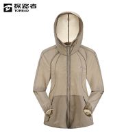 探路者 女式连帽皮肤衣 TAZZAM82270/件