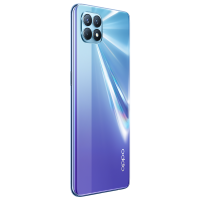 [送1年碎屏险]OPPO Reno4 SE 超闪蓝 8GB+128GB 全网通5G新款上市 65W超级闪充 小光芒设计 拍照游戏智能手机 opporeno4se手机