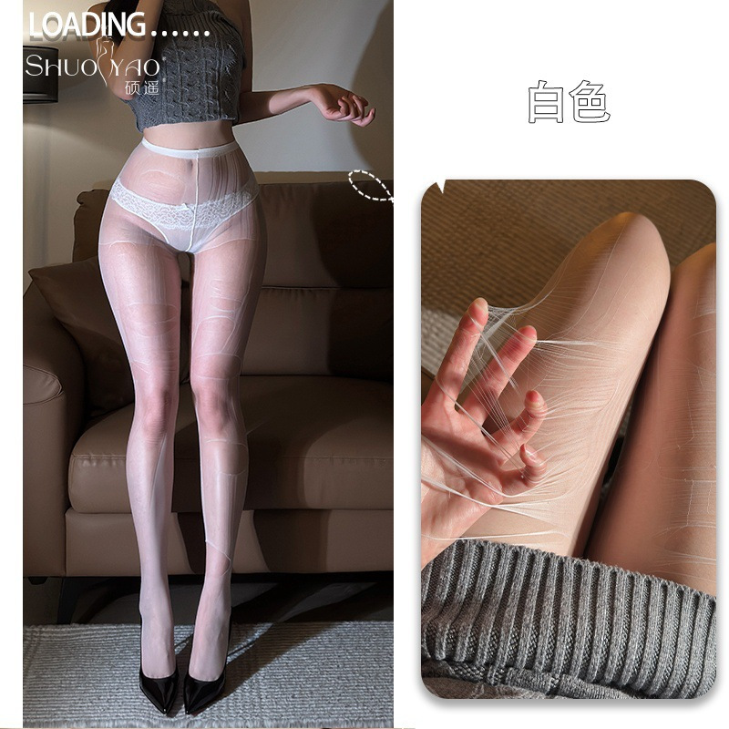 情趣手撕袜薄款一次性黑丝显瘦美腿袜性感火辣破洞易撕扯连裤袜女