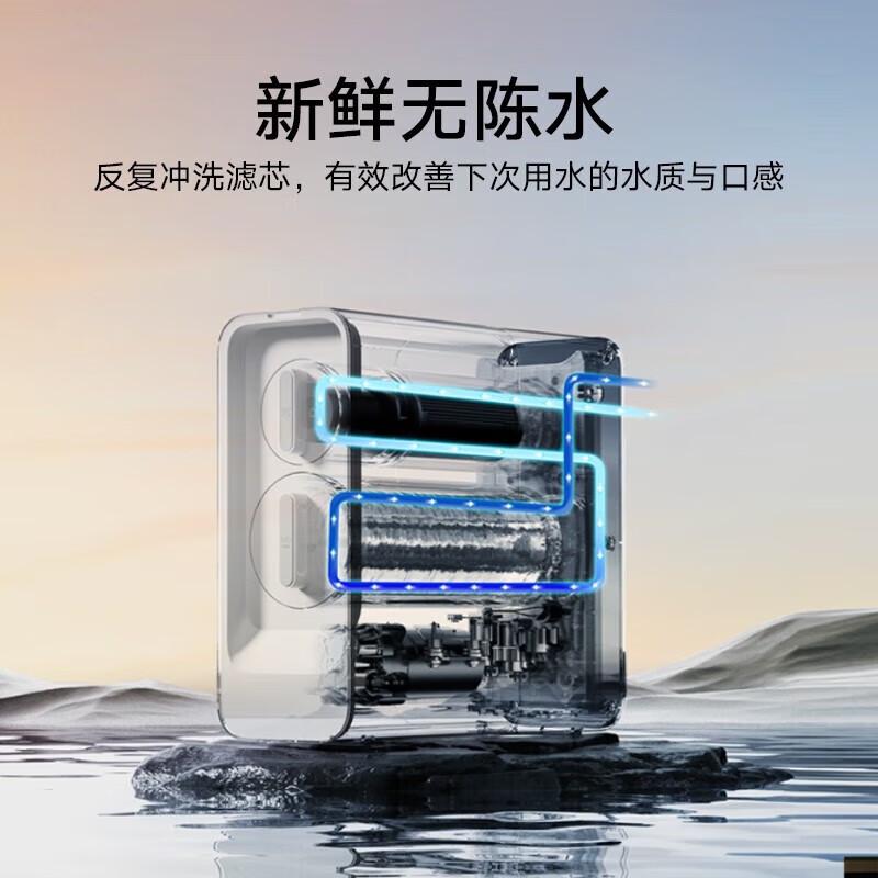 米家小米净水器1000GPro 三档定量出水新鲜无陈水双芯6级过滤新鲜无陈水一级水效标准MR1082-A高清大图