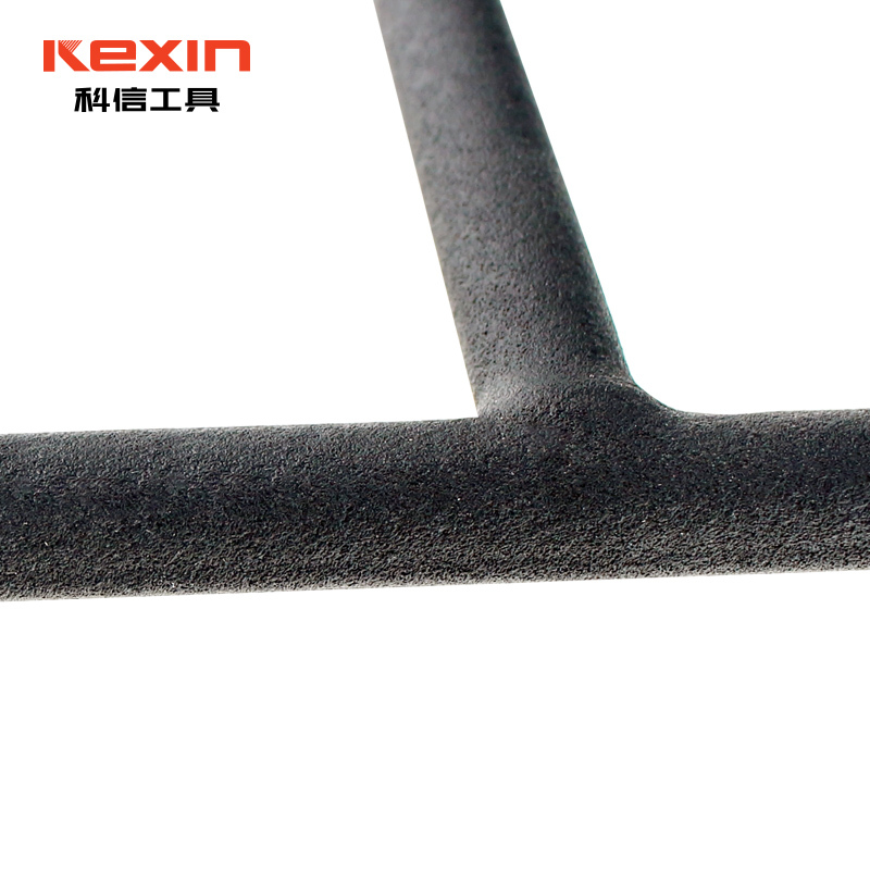 科信(kexin)沾塑柄T型套筒扳手 丁字杆外六角扳手 12mm KX60012A 2把/件 1件高清大图