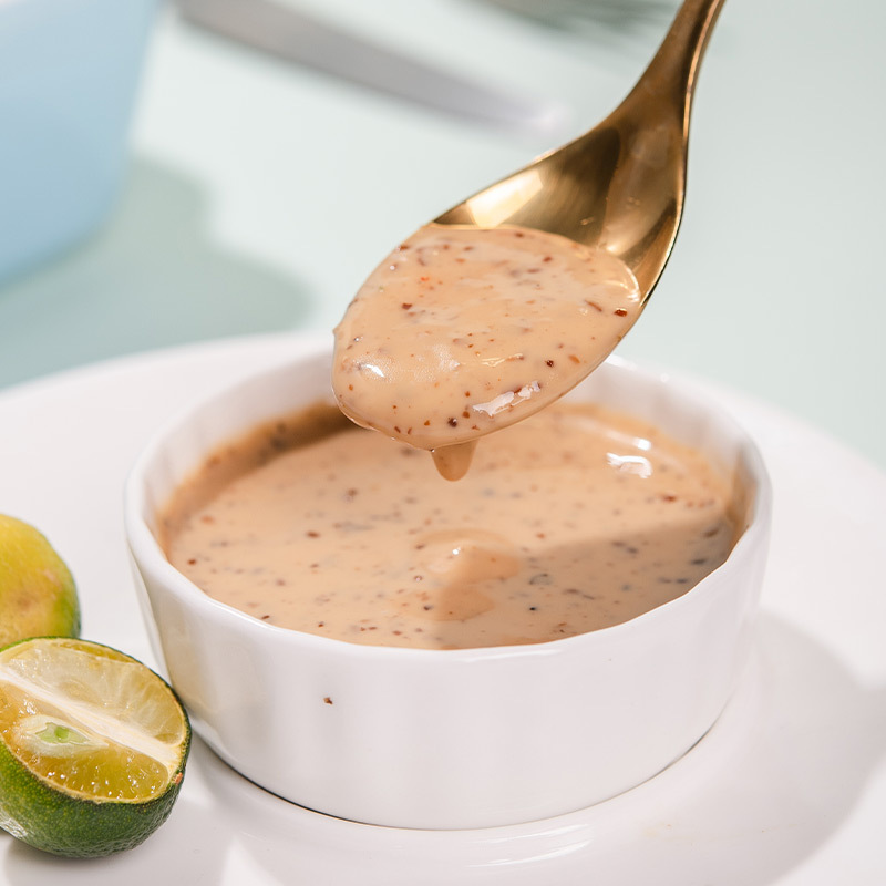 苏宁宜品百钻焙煎芝麻沙拉汁258ml瓶拌水果蔬菜沙拉酱三明治寿司火锅