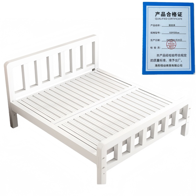 悦兴诚宿舍床100*200cm张高清大图