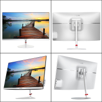 昂达P24I Intel英特尔10代 G5900/G6400/i3 10100/i5 10400/ 23.8英寸窄边框家用办公台式机全套一体机一体台式电脑[套餐一]