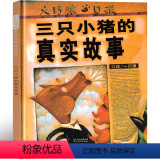 三只小猪的真实故事 【正版】三只小猪的真实故事绘本 二年级一年级课外书3只小猪真实故事 立体书盖房子上幼儿园绘本小学的只