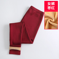 波迷娜(BOMINA)低领保暖衣内衣女士加绒加厚冬季紧身长袖秋衣套装打底衫上衣学生
