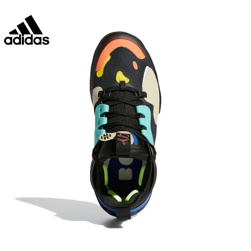 阿迪达斯 (adidas)新款篮球鞋男鞋春季春季哈登5代实战轻便缓震运动鞋篮球鞋