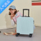 封后行李箱女18寸小型旅行箱登机箱迷你网红万向轮拉杆箱密码箱子